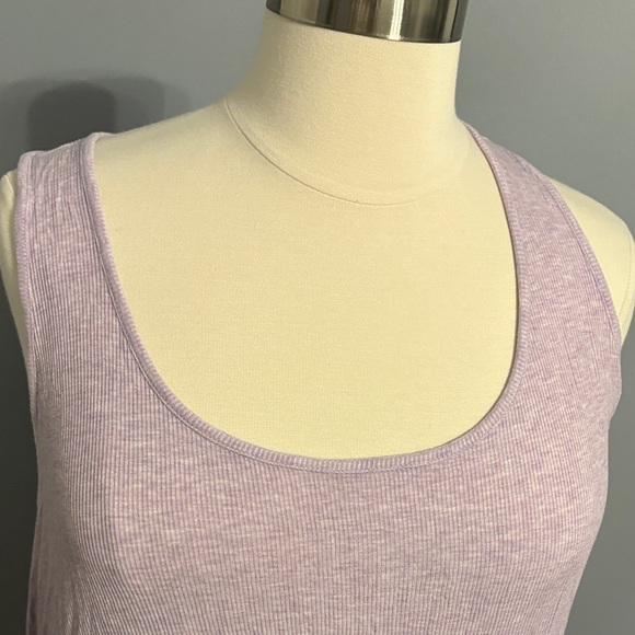 torrid size 5 Light Lavender Scoop Neck Tank Top - Picture 3 of 5